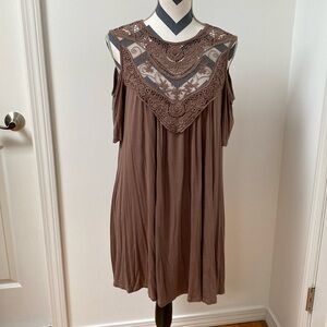 CY Fashion Cold Shoulder Dress
